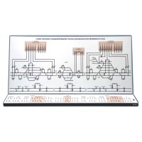 Учебно-демонстрационный стенд "Схема питания и секционирования участка контактной сети переменного тока"